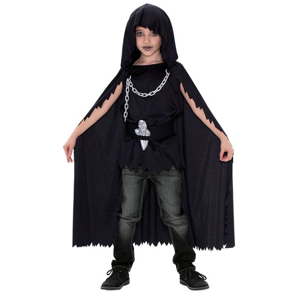 Costume travestimento halloween dark lord bambino taglia unica bimbi - CARNAVAL QUEEN