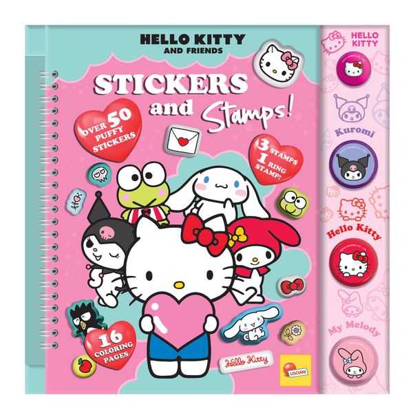 Set stickers e timbri - hello kitty and friends - Hello Kitty