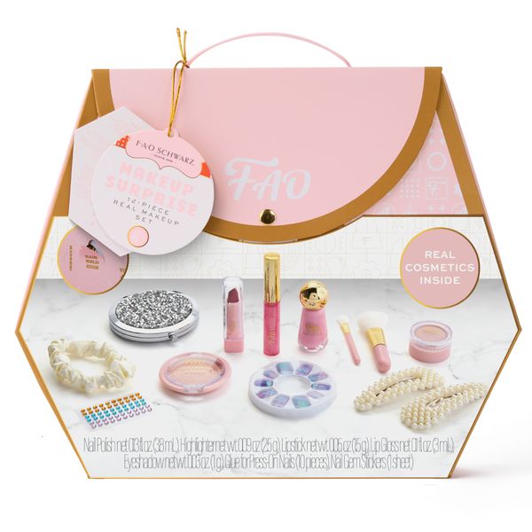Fao schwarz® makeup surprise, set di 12 veri trucchi - FAO Schwarz