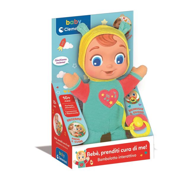 Bambolotto interattivo bebè 17596 - clementoni - BABY CLEMENTONI