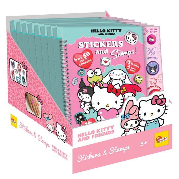 Set stickers e timbri - hello kitty and friends - Hello Kitty