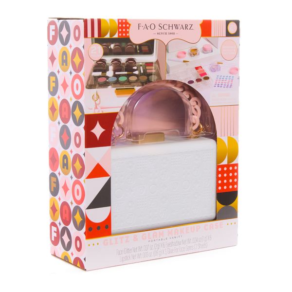 Valigetta per il trucco portatile fao schwarz® glitz & glam - FAO Schwarz