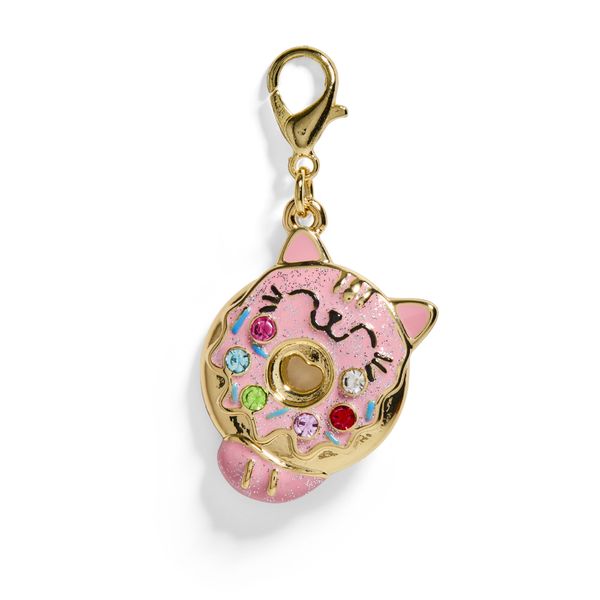 Ciondolo a forma di ciambella con gattino charm squad di fao schwarz® - FAO Schwarz