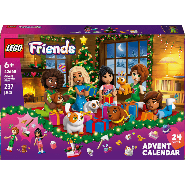 Lego friends - 42668 - calendario avvento friends 2025, sorpresa 6+ - LEGO FRIENDS, LEGO