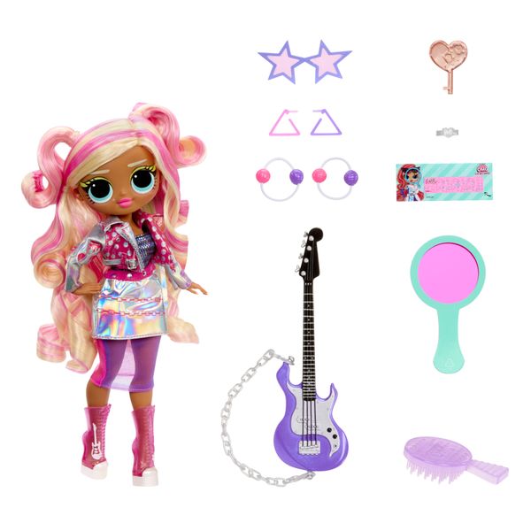 Lol surprise omg eye spy rockstar - bambola fashion 28cm - lol surprise - LOL
