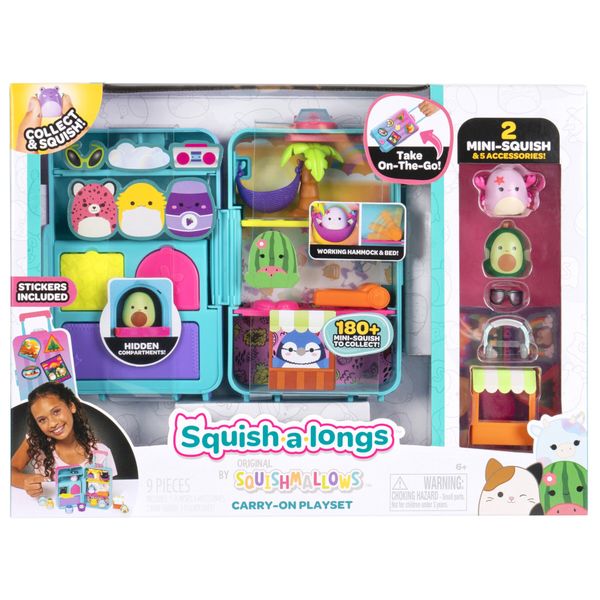 Squish a longs playset trolley con accessori e personaggi - SQUISH A LONGS
