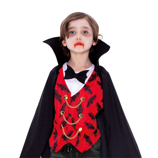 Costume travestimento halloween dracula bambino taglia unica bimbi - CARNAVAL QUEEN