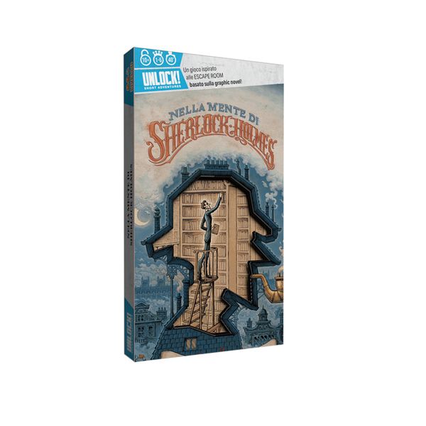 Asmodee, unlock! short adventures - nella mente di sherlock holmes, gioco da tavolo - ASMODEE