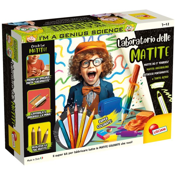 I'm a genius laboratorio matite - LISCIANI