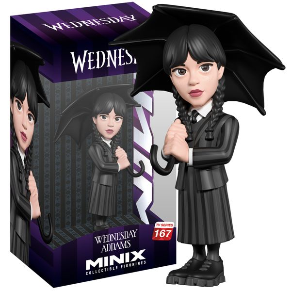 Minix collectible figurines - wednesday addams umbrella - MINIX