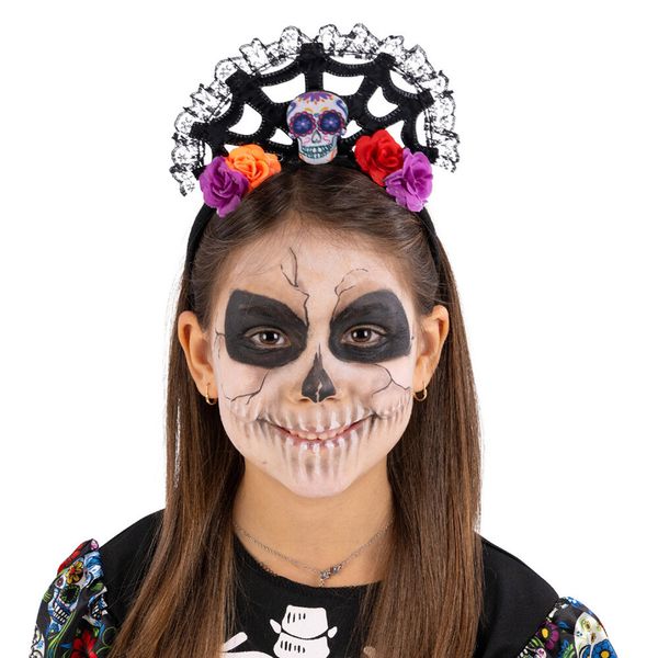 Cerchietto halloween teschio messicano - CARNIVAL TOYS