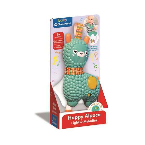 Clementoni - happy alpaca - light & melodies - 17505 - CLEMENTONI