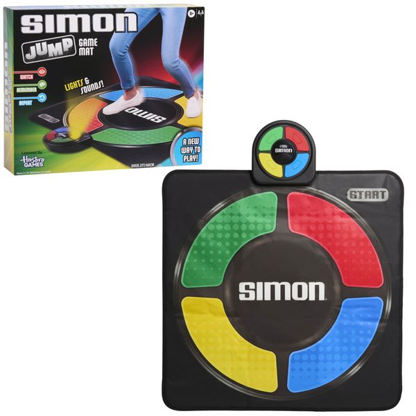 Hasbro simon jump game mat - tappeto gioco hasbro simon con luci e suoni - HASBRO