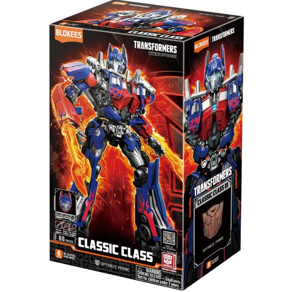 Blokees figures - transformers - classic class 09 - optimus prime - BLOKEES