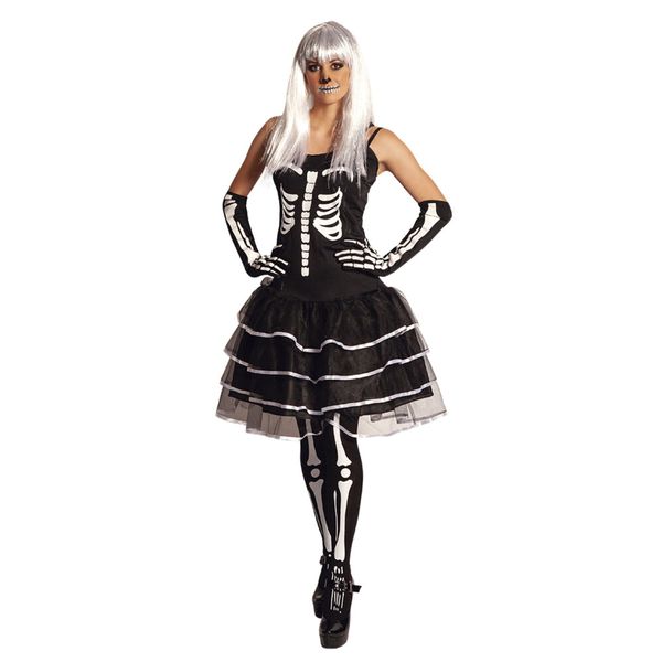 Costume skelita adulto taglia unica – halloween - RUBIE'S