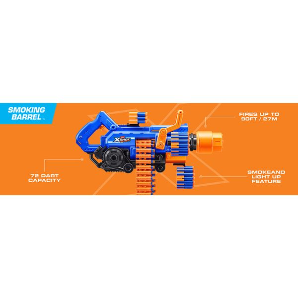 Xshot insanity smoking barrel blaster - X-SHOT