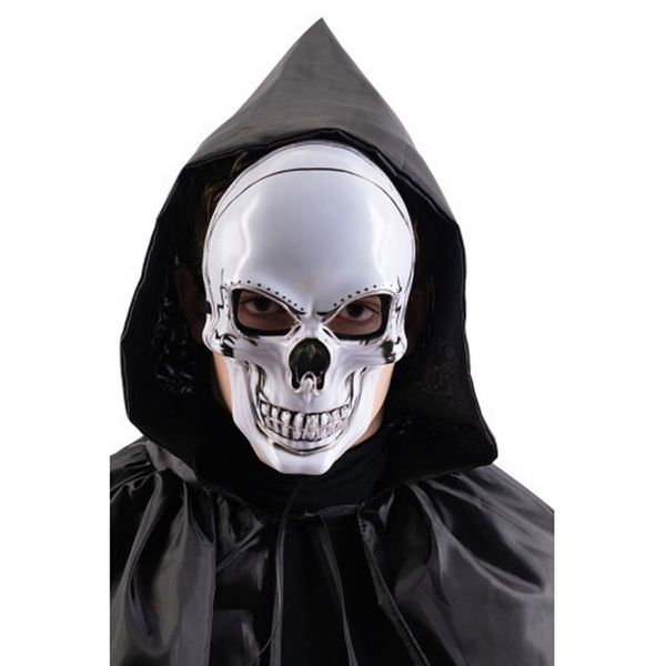 Maschera teschio halloween con luci decorative in plastica - CARNIVAL TOYS