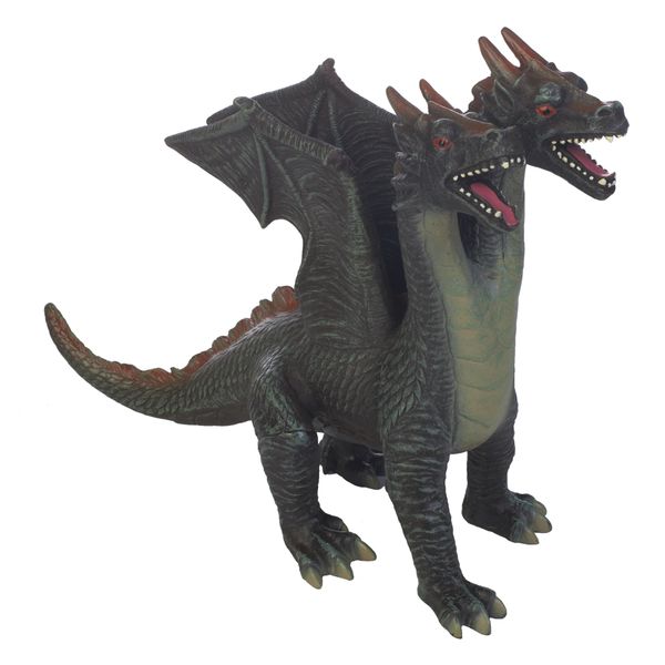Drago morbido 46 cm - assortito - 3 modelli - ANIMAL WORLD