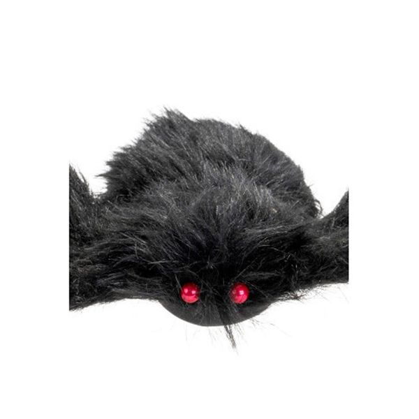 Ragno nero peloso halloween diametro 60 cm - CARNIVAL TOYS