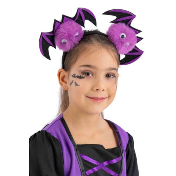 Cerchietto pipistrello peloso - carnival toys - CARNIVAL TOYS