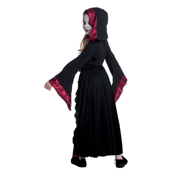 Costume lady delle tenebre bambina halloween - CARNAVAL QUEEN