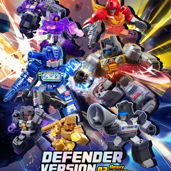 Blokees transformers defender version 03 heavy metal war assortito - BLOKEES