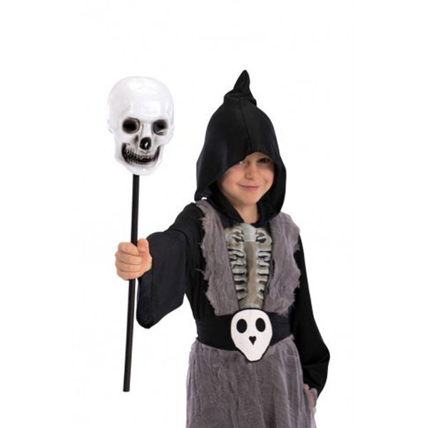 Scettro halloween con teschio 55 cm - CARNIVAL TOYS