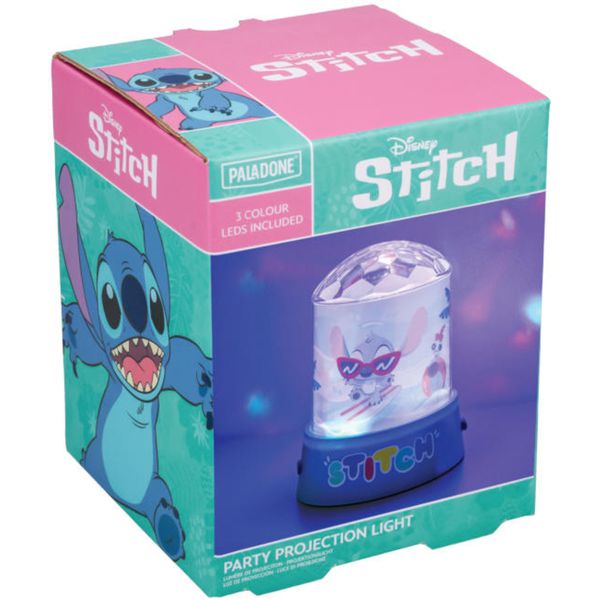 Disney stitch - lampada proiettore 11cm con effetti colore - Disney Stitch