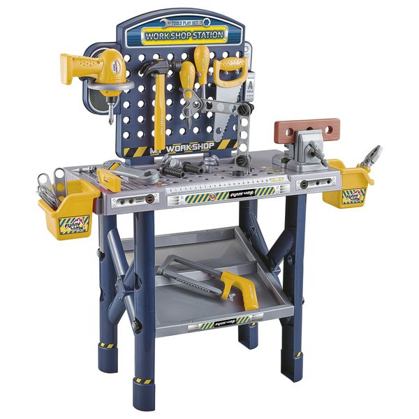 Banco da lavoro con trapano elettrico - BRIKKOLO, SUPERSTAR