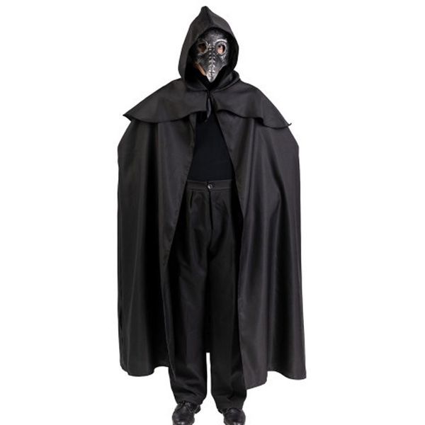 Set medico della peste adulto halloween con mantello e maschera - CARNIVAL TOYS