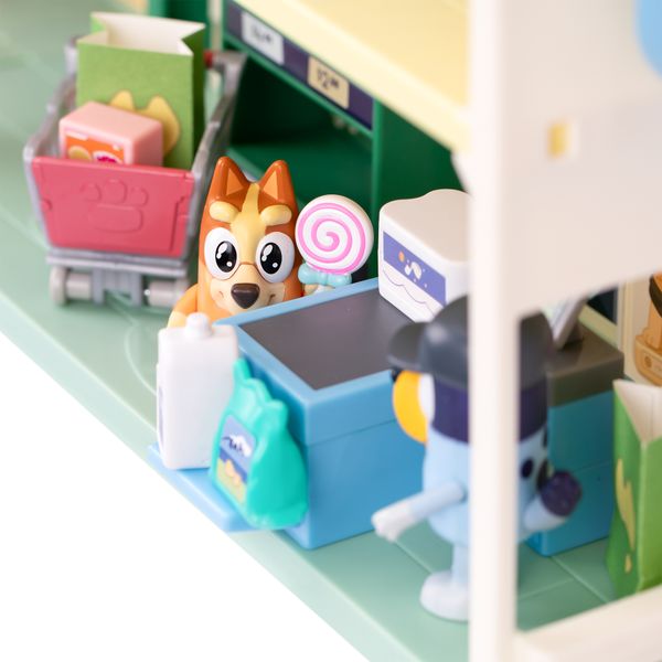 Bluey - il supermercato di bluey e bingo - tanti accessori e suoni - BLUEY