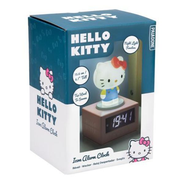 Hello kitty - sveglia digitale con luce notturna 15,6cm - Hello Kitty