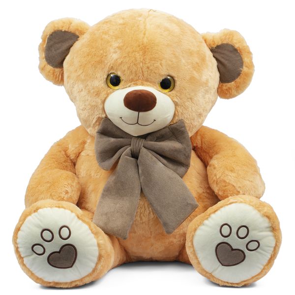 Orso jumbo morbido xl  90 cm - peluche gigante coccoloso - assortito in 2 modelli - AMI PLUSH