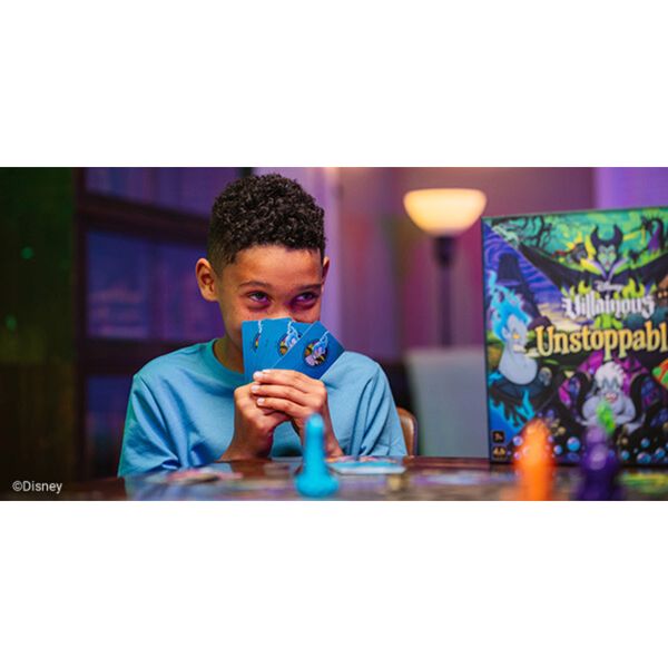 Ravensburger 24694 - disney villainous unstoppable! gioco da tavolo famiglia - Disney