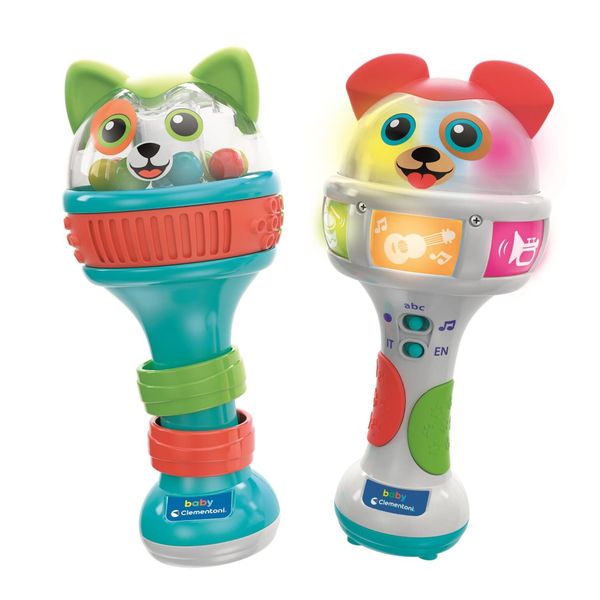 Clementoni - baby maracas amici cuccioli - 17985 - CLEMENTONI