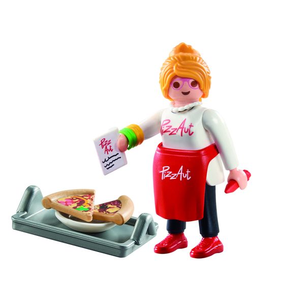 Playmobil 72156 pizzaut cameriera - esclusiva toys center - Playmobil