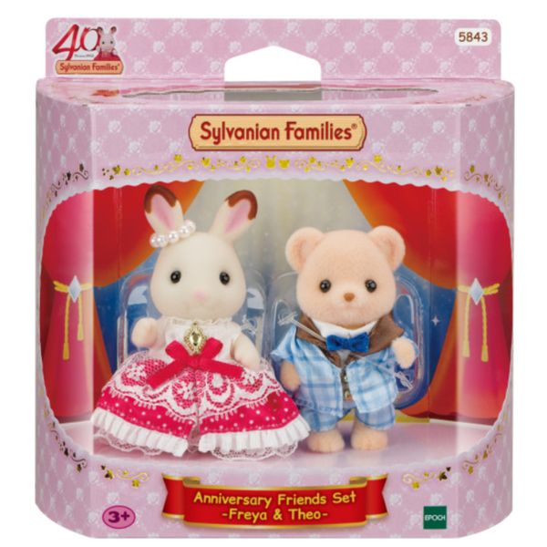 Sylvanian families - set amici anniversario - freya e theo - SYLVANIAN FAMILIES