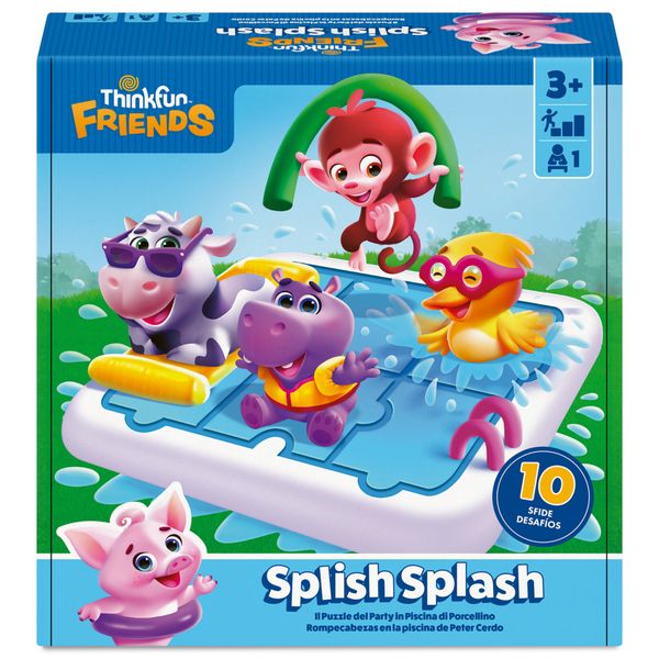 Thinkfun 76657 - friends splish splash gioco da tavolo per bambini 3+ - RAVENSBURGER
