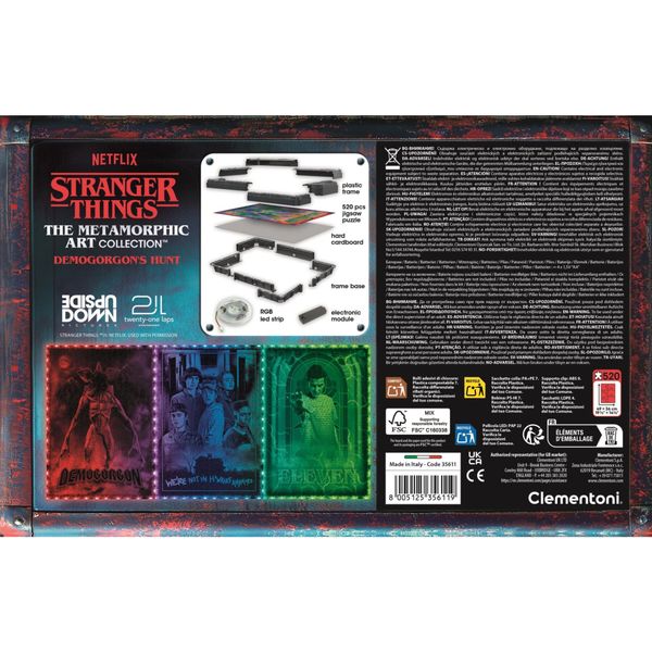 Clementoni - metamorphic art collection - demogorgon - 35611 - CLEMENTONI