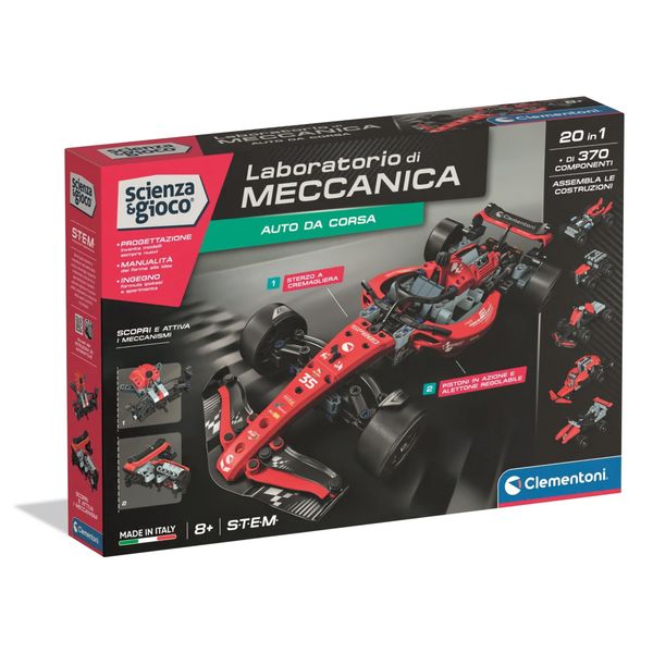 Clementoni - mechanics laboratory - racing car - 19448 - CLEMENTONI