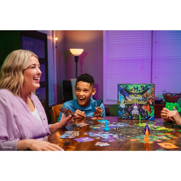 Ravensburger 24694 - disney villainous unstoppable! gioco da tavolo famiglia - Disney