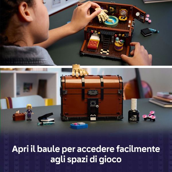 Lego - 76785 - wednesday appartamento di mano con personaggi e accessori - LEGO