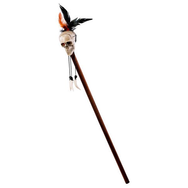 Scettro voodoo con teschio 80 cm - CARNIVAL TOYS