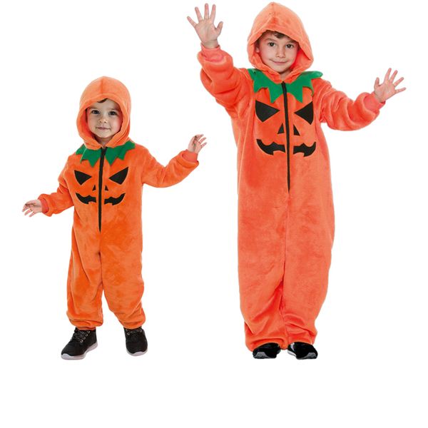 Costume kigurimi zucchetta halloween bambino - CARNAVAL QUEEN