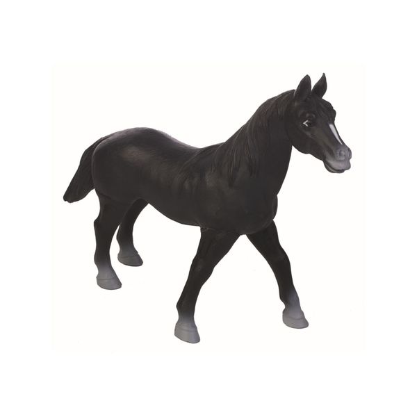 Cavallo morbido 46 cm - assortito - collezione farm collection - ANIMAL WORLD