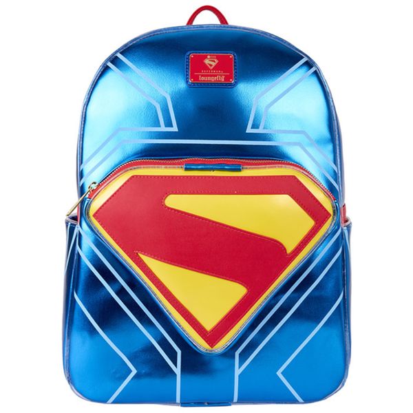 Funko loungefly - mini zaino pop culture in poliestere superman - SUPERMAN