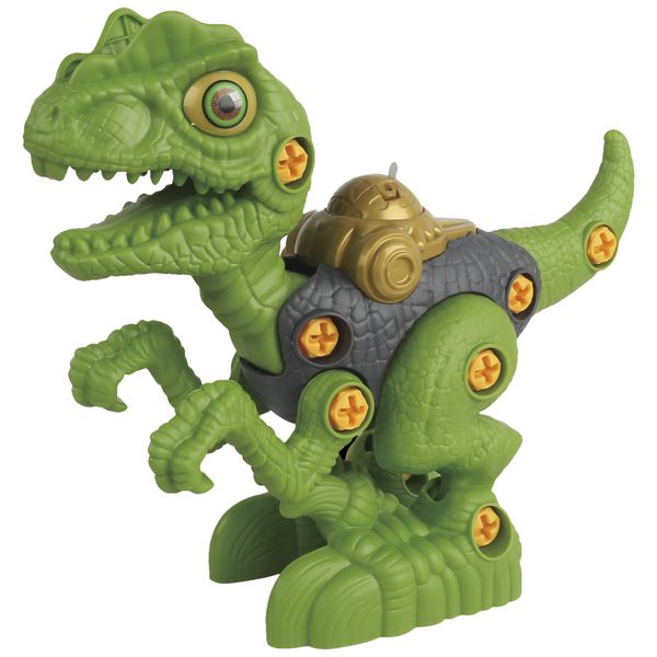 Dinosauro interattivo da montare con suoni e cacciavite - BABY SMILE