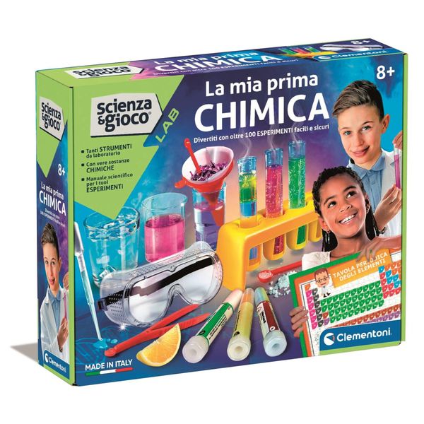 Clementoni Scienza E Gioco - Pietre Preziose E Cristalli, Laboratorio Di Geologia Per Bambini +8 Anni, Made In Italy