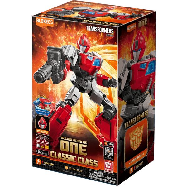 Blokees figures - transformers classic class 19 - ironhide - BLOKEES
