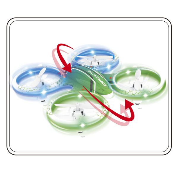 Glow drone compatto - drone led con funzioni smart - MOTOR & CO R/C